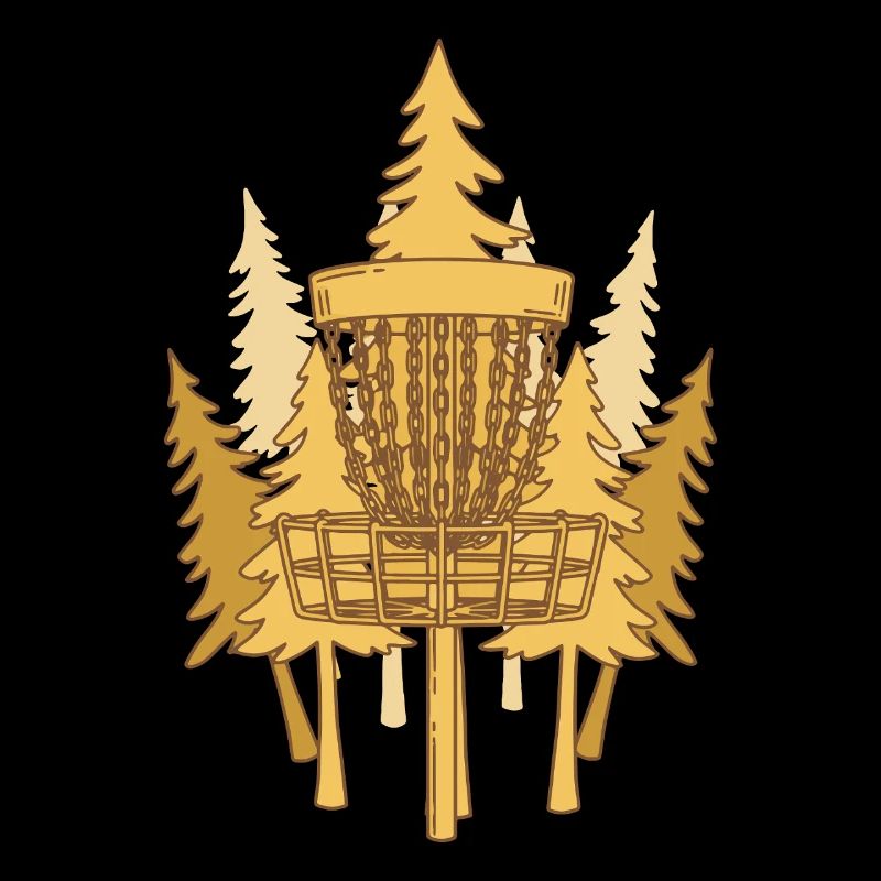 Disc Golf Basket Pines Flying Disc Golf Szene