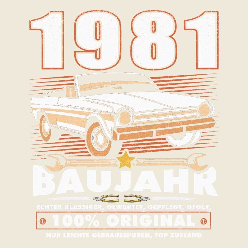 Geburtstag - Oldtimer 1981