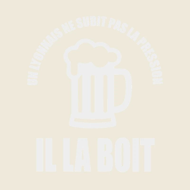 Un Lyonnais ne subit pas la pression il la boit