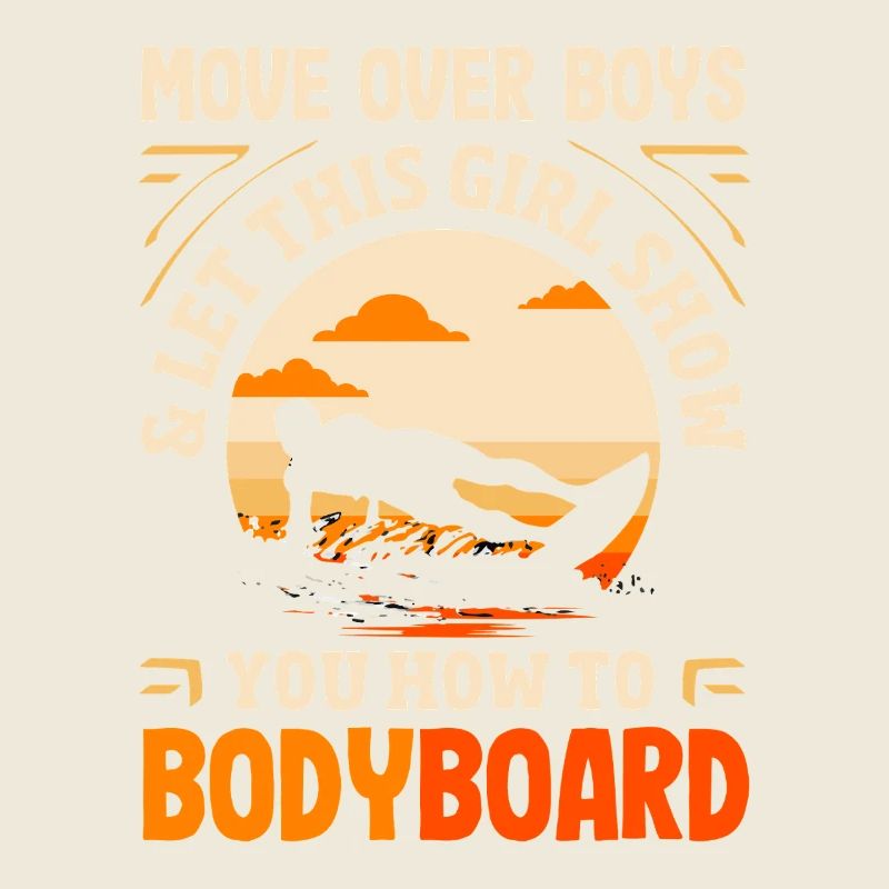 Surfeur Surfeur Bodyboarder