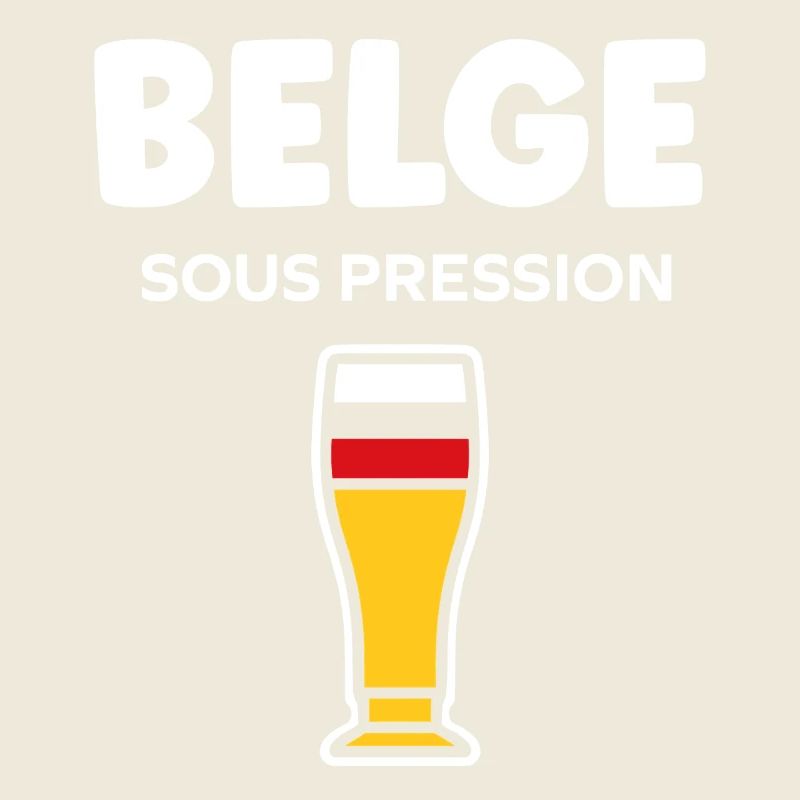 Belge Sous Pression Verre Bière