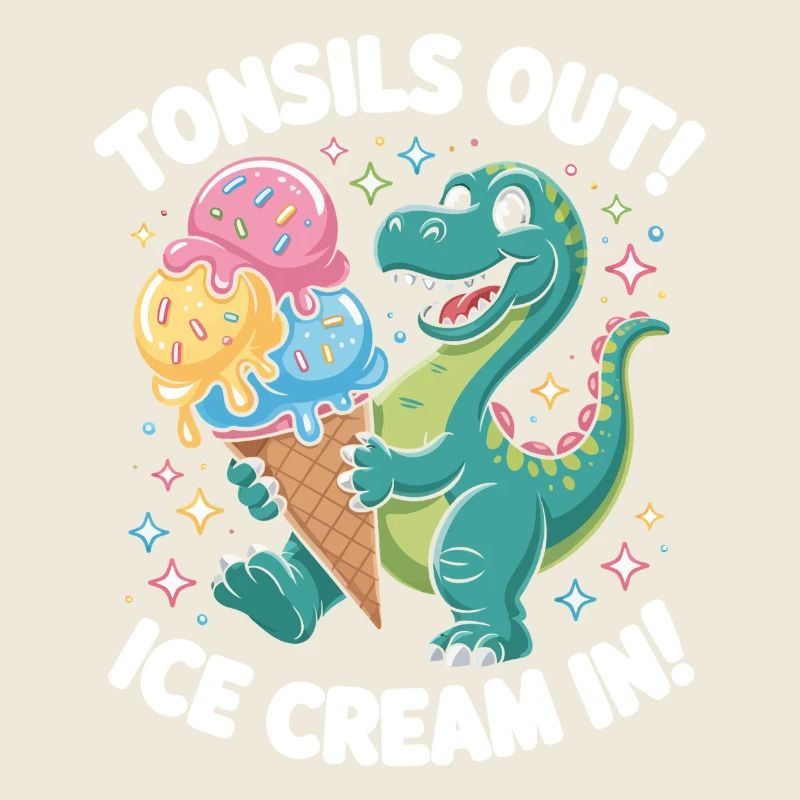 T Rex Eiscreme Jubel