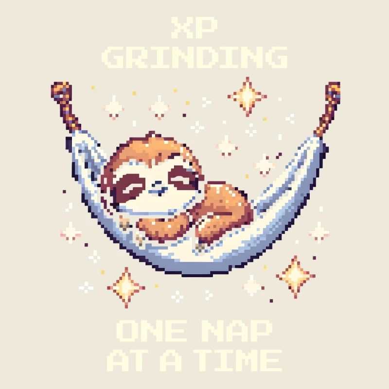 XP grinden mit Nickerchen | Faultier