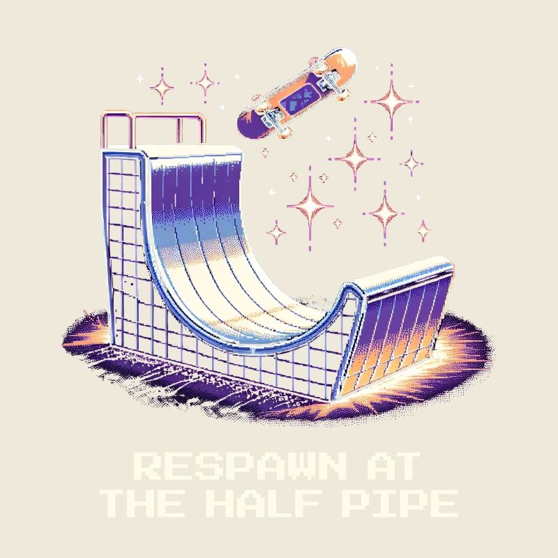 Respawn an der Halfpipe | Skateboard