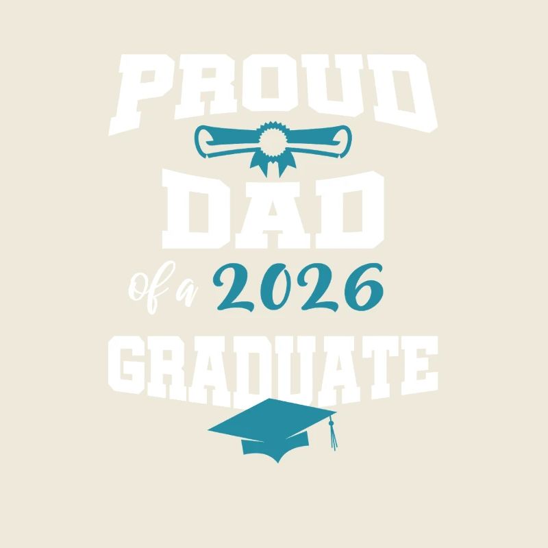 Stolzer Vater Absolvent 2026 Bachelor Master