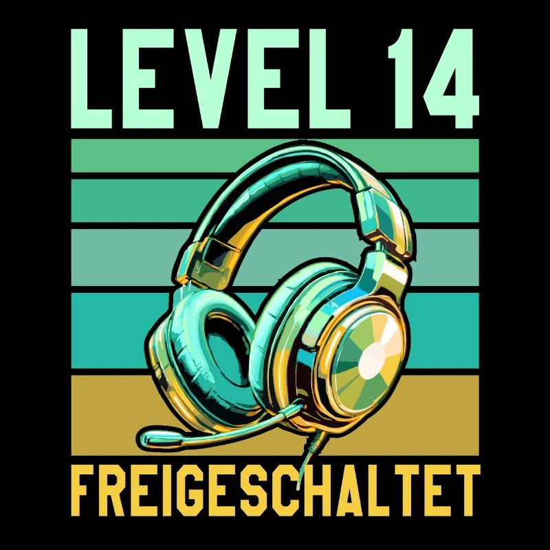 10. Geburtstag Junge Mädchen Teenager Level 10