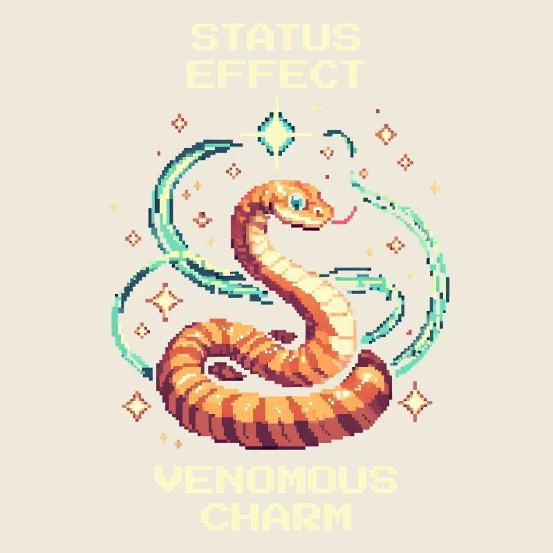 Charme Toxique | Effet de statut du serpent