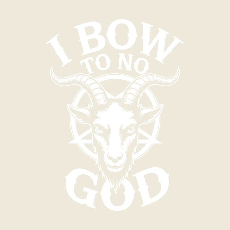 S’incliner devant l’emblème de la chèvre sans Dieu