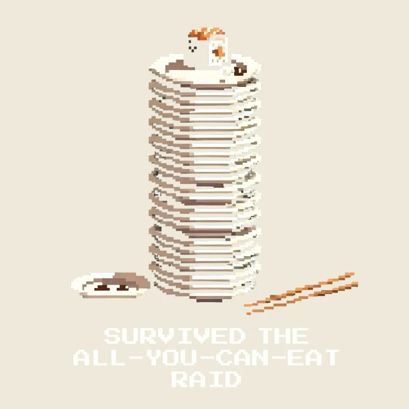 Survived All-You-Can-Eat Raid | Sushi Buffet