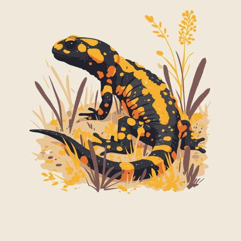 Feuersalamander Salamander