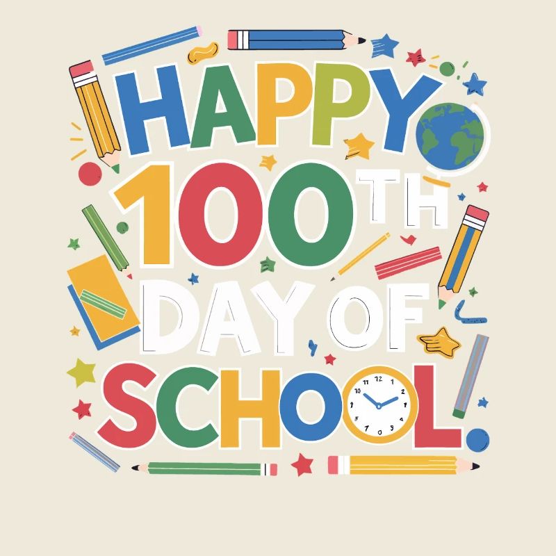 Célébration du 100e jour de l’école
