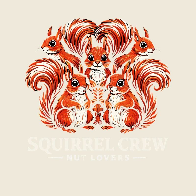 Squirrel Crew - Nut Lovers Eichhörnchen Gang