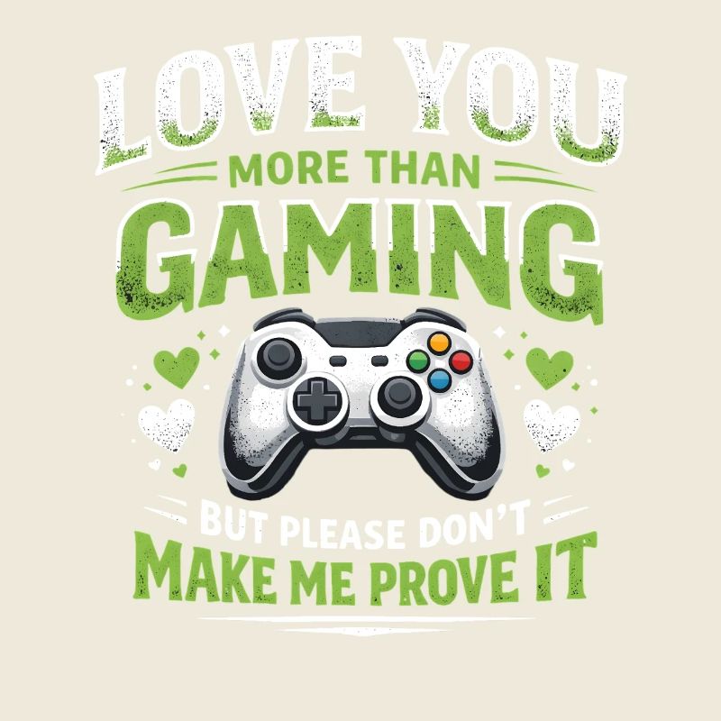 Funny Video Game Gamer Console Controller Humor