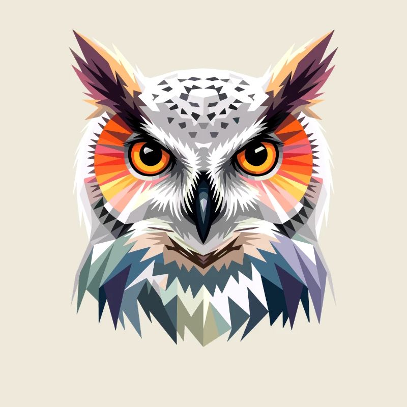 Schneeeule Weiße Eule Kauz Uhu Owl Schnee Eulen