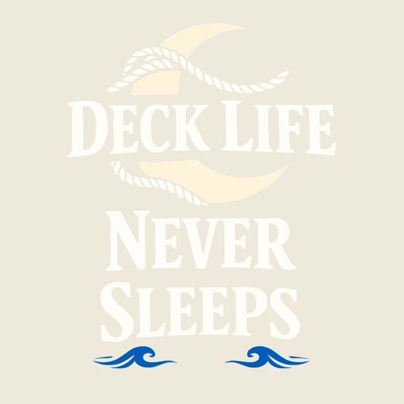 Seemannschaftsgeschenk Für Deckhand Ocean Work