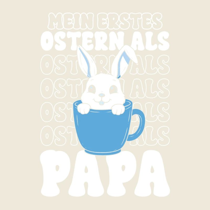 Le lapin de Pâques dans Mug Dad
