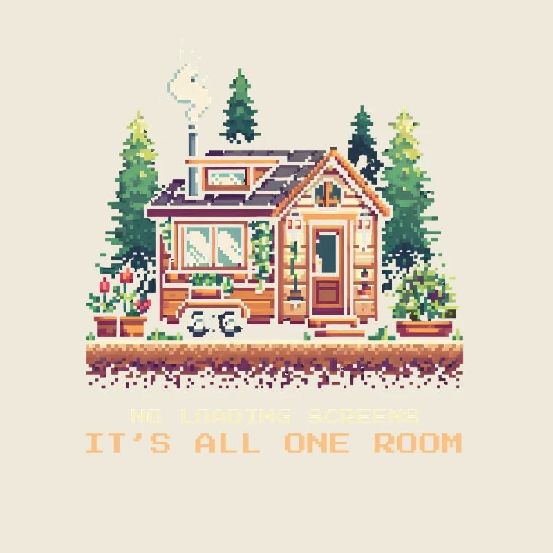 Alles ein Raum | Tiny House Minimalismus