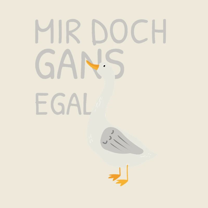 I don't care – pun with goose