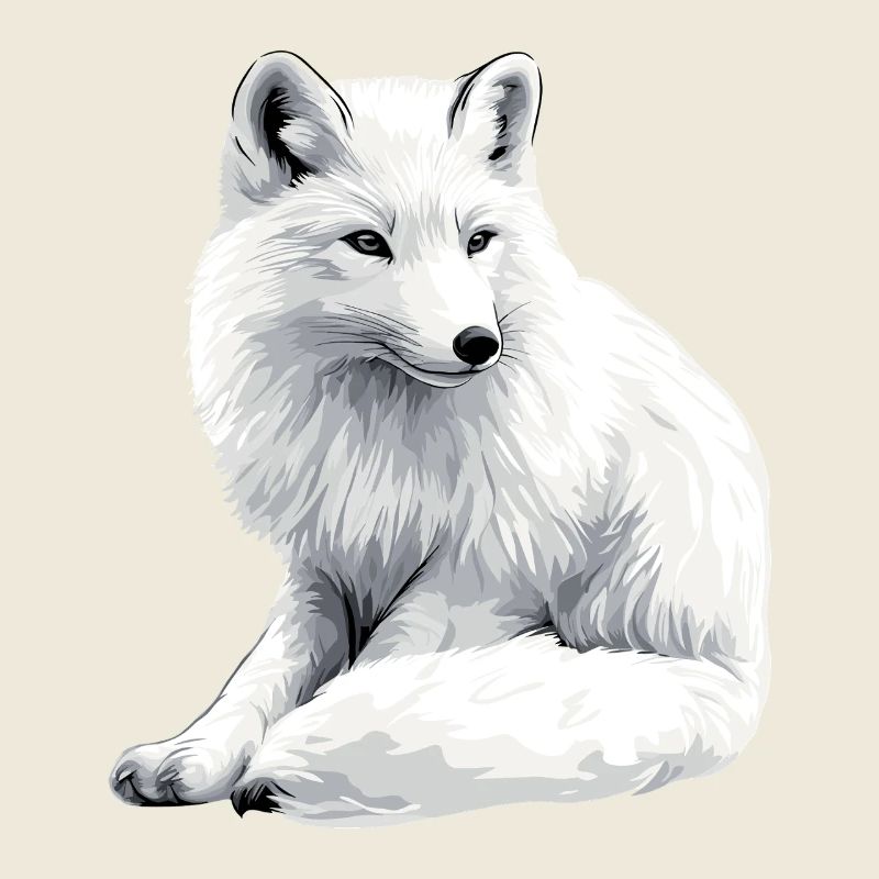 Snow fox
