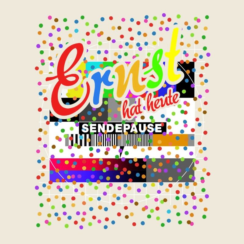 Ernst hat heute Sendepause | Testbild Kostüm