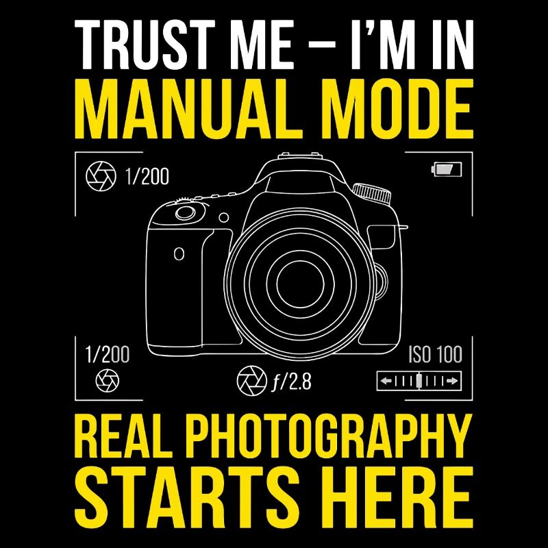 Croyez-moi, je fais de la photographie de mode manuelle