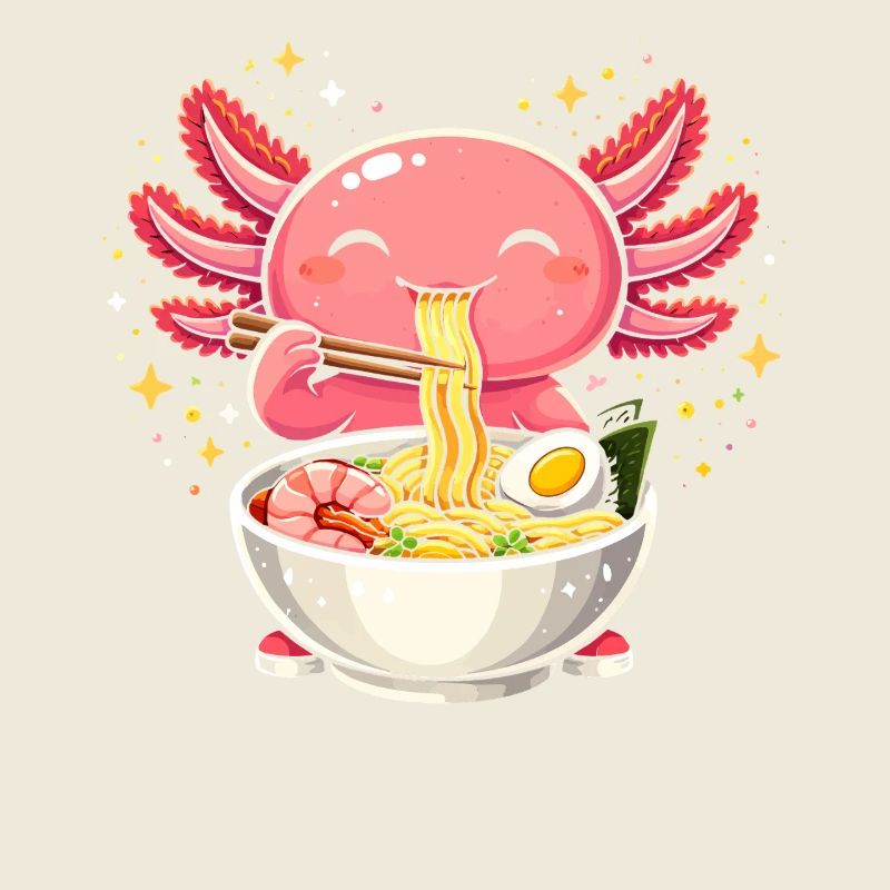 Ange ramen avec des nouilles