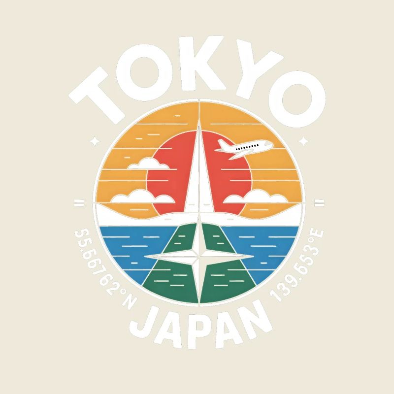 Tokyo Japan Coordinates Reise Motiv