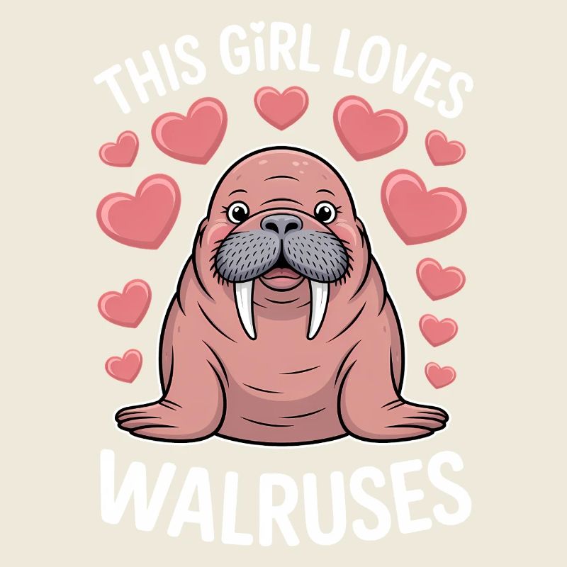 Walross Spruch Walrosse Lustiges Walross Geschenk 