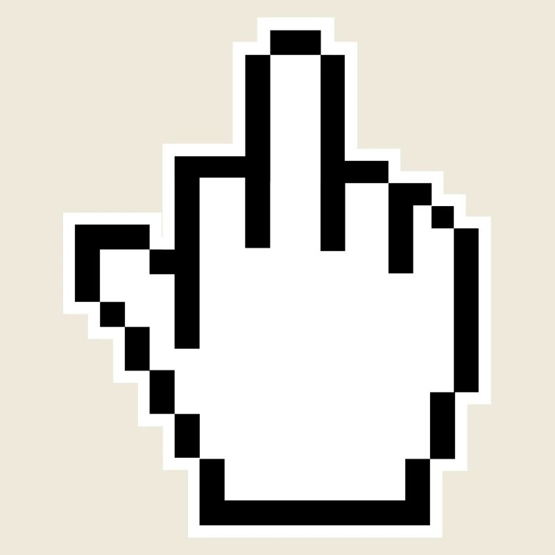 Mittelfinger Cursor Middlefinger