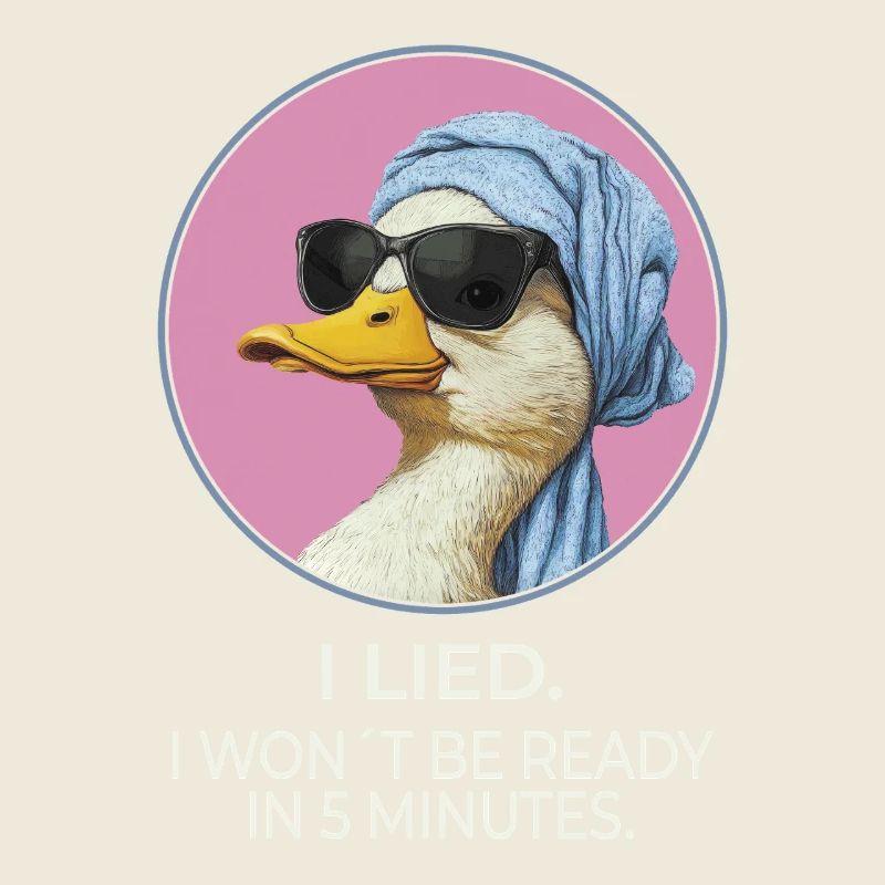 I Lied Duck – Lustiges Statement Design