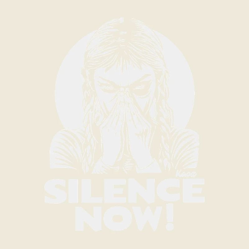 Silence Now Face Emblem