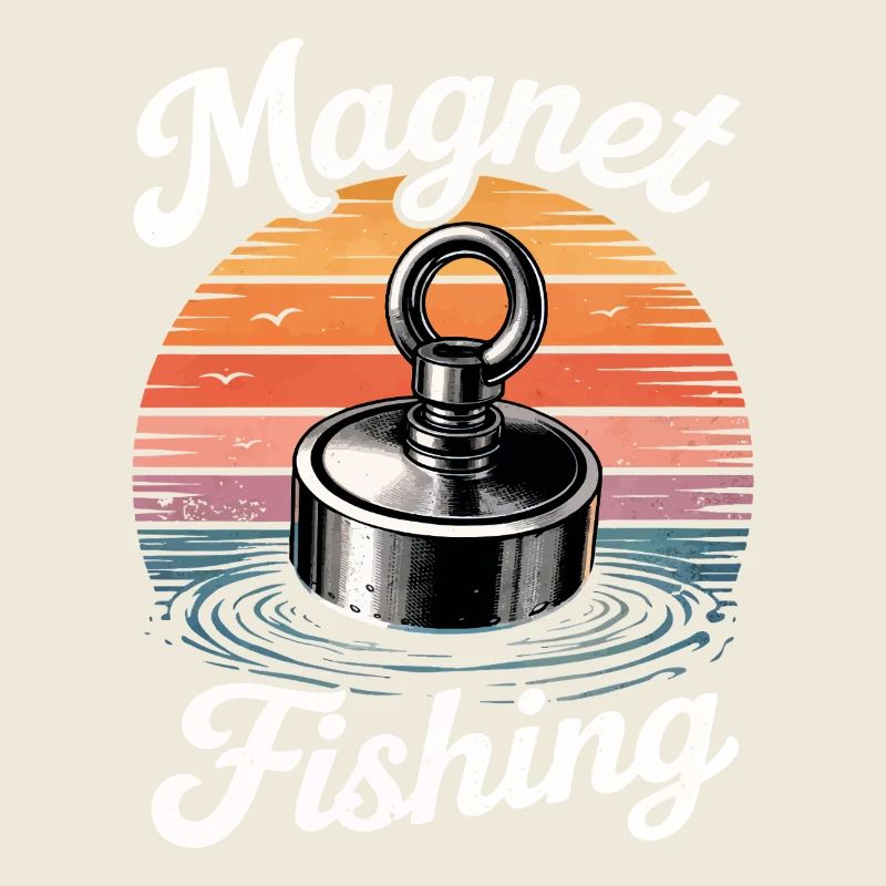 Magnet fishing