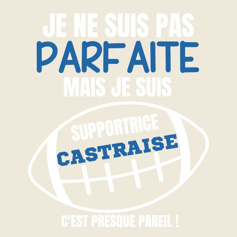 Supportrice Rugby Castraise Humour