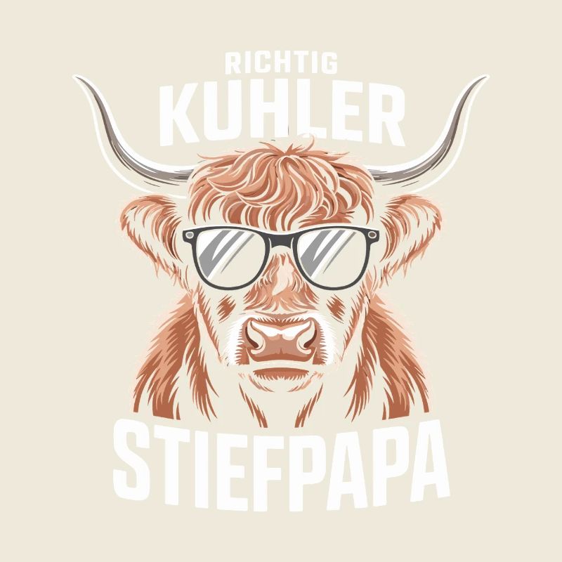 Richtig Kühler Ssteppapa - Lustiger Kuh Wortwitz