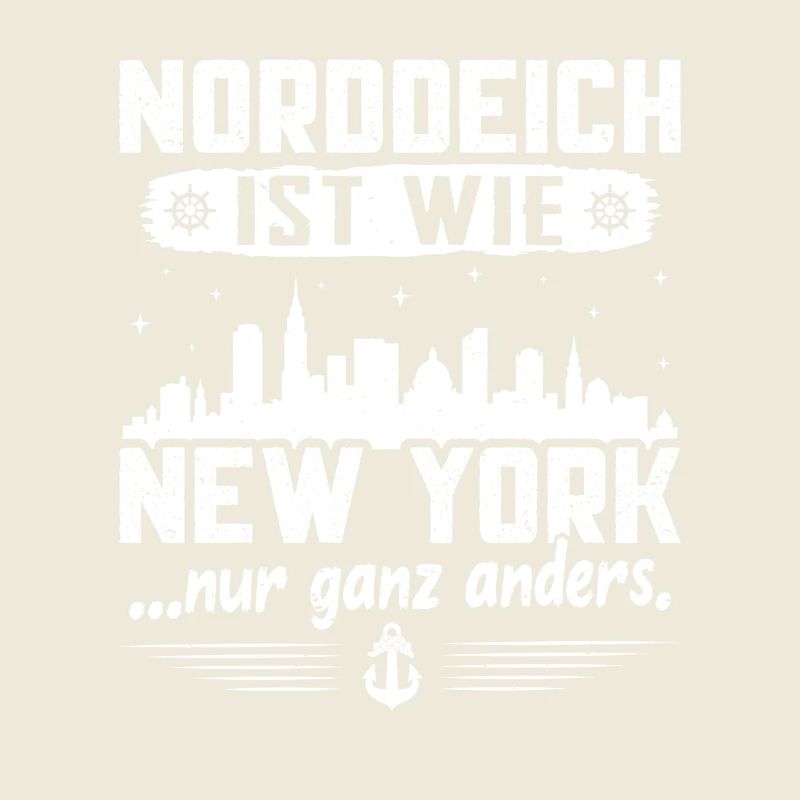 Norddeich, c'est comme New York, mais complètement différent.