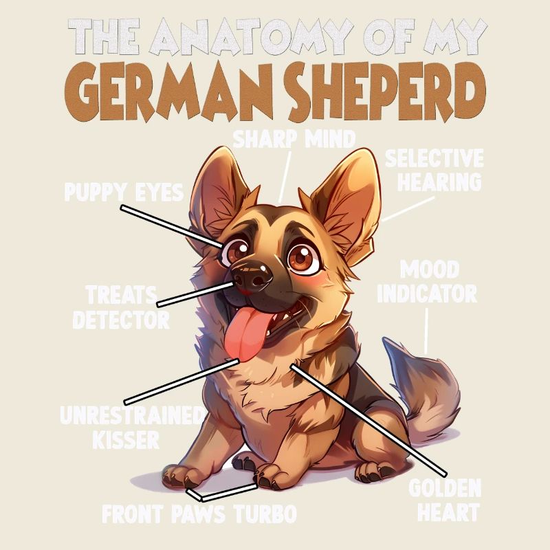 Hundehalter Geschenk Deutscher Schäferhund Gassi T