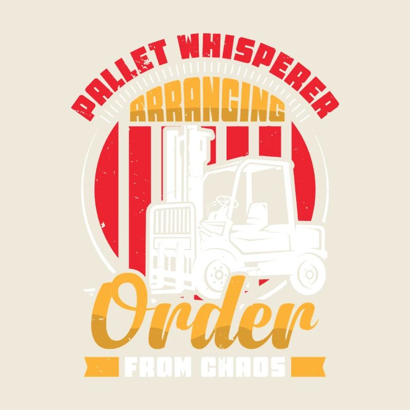 Staplerfahrer Englisch Spruch Stapler