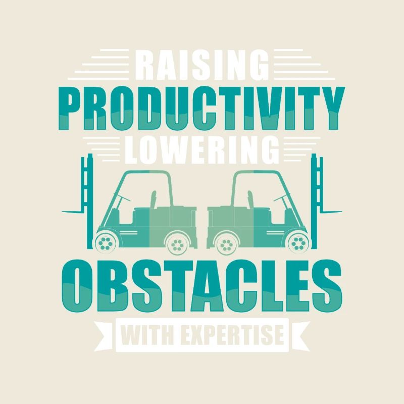 Staplerfahrer Englisch Spruch Stapler