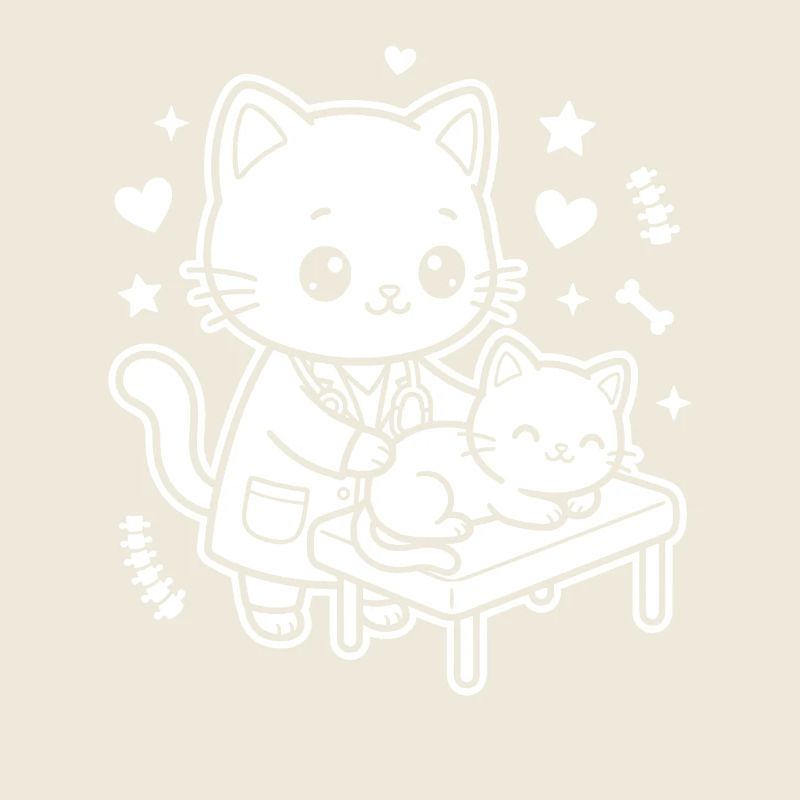 Vétérinaire de chatons