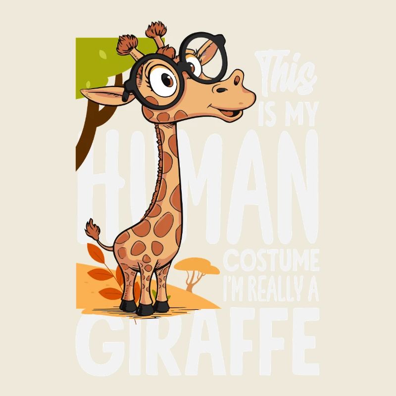 People Costume I'm a Giraffe