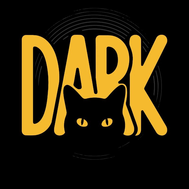 DARK Cat Eyes Design minimaliste