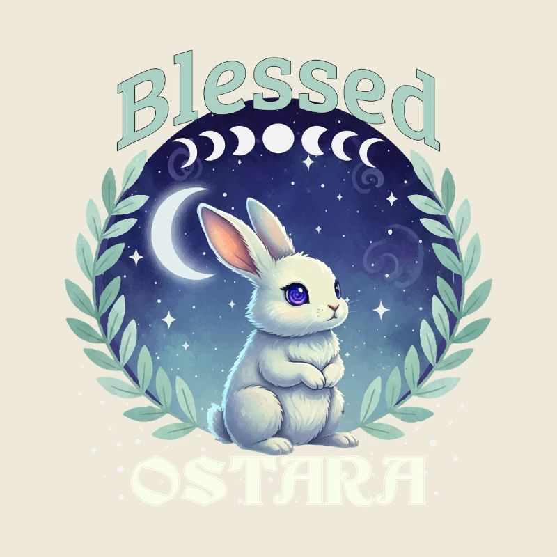 Ostara Joyeuses Pâques Printemps païen