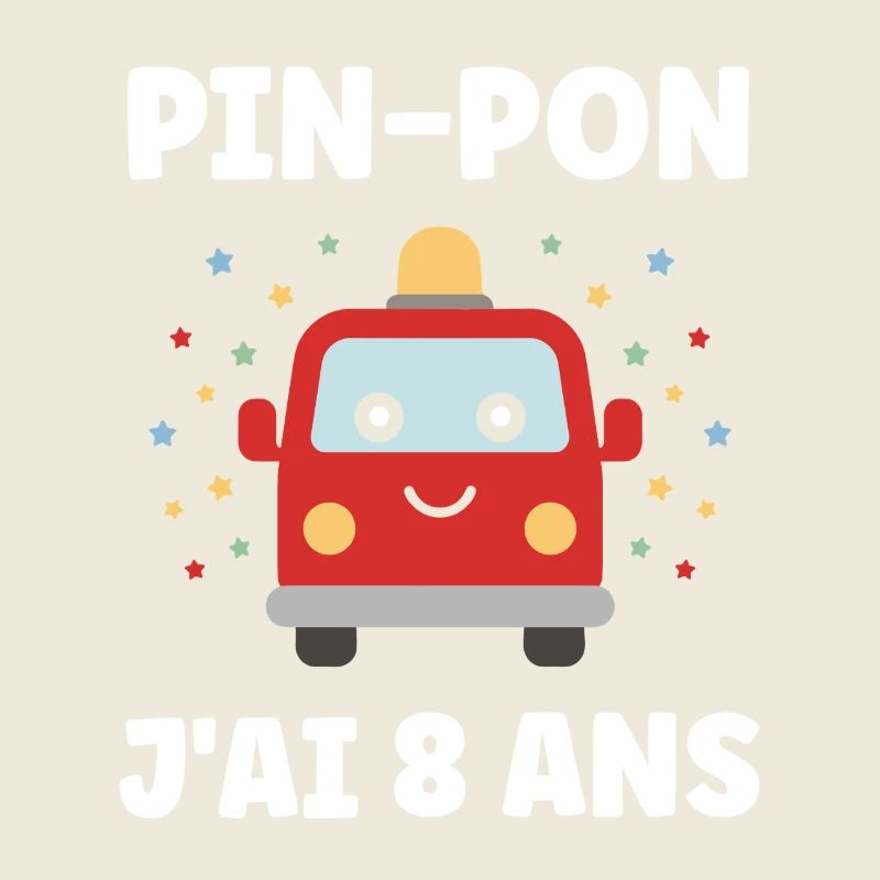 Pin-Pon Voiture Enfant: 8 Ans