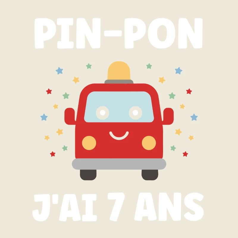 PIN-PON Voiture Joyeuse 7 Ans