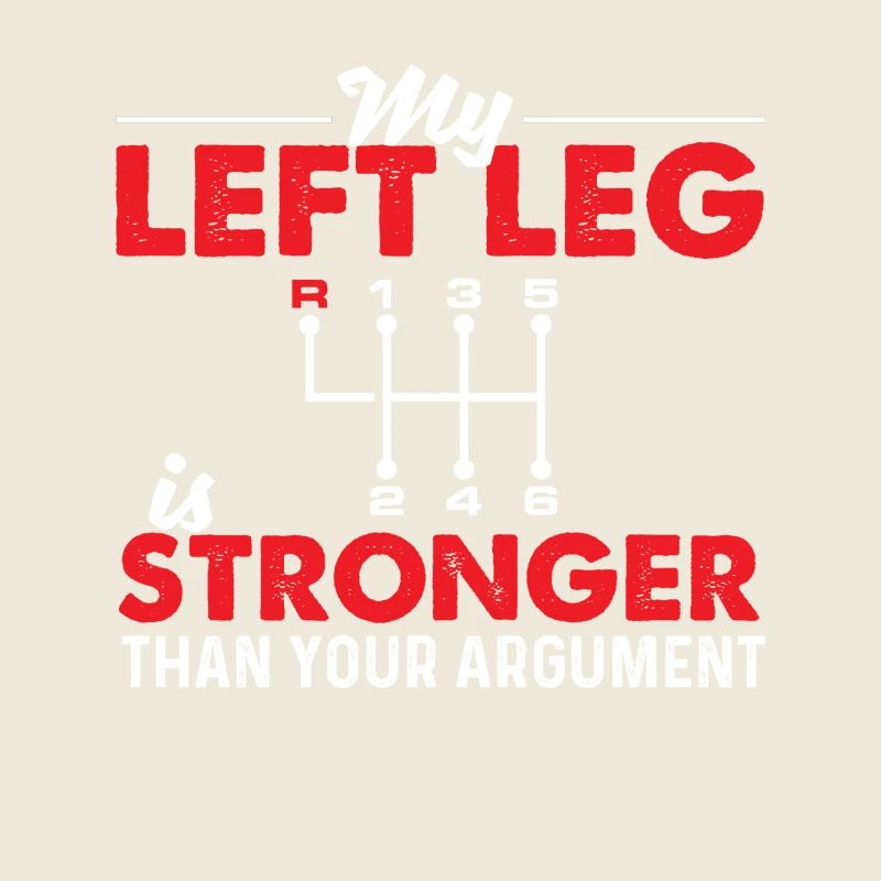 Left Leg Stronger Manual Shift Driver