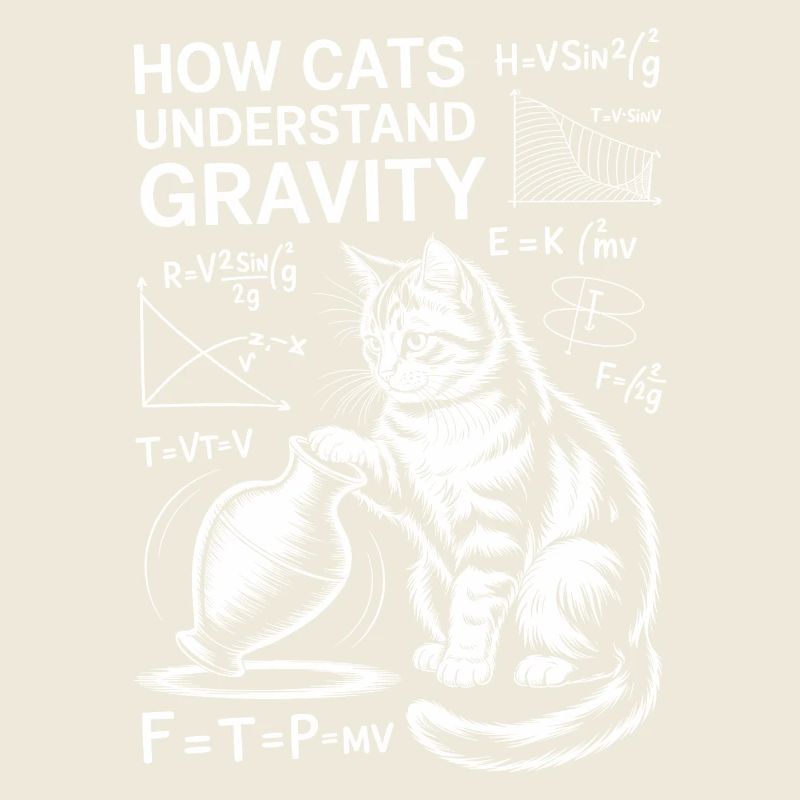 Physik Katzen Sprüche Mathe Witz Physik Geschenk