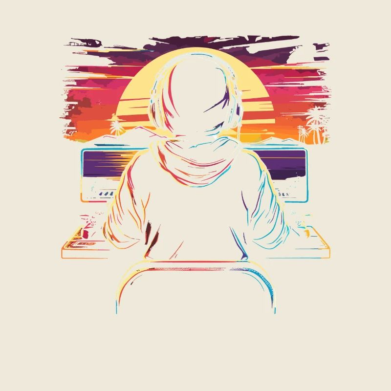 Gamer Synthwave