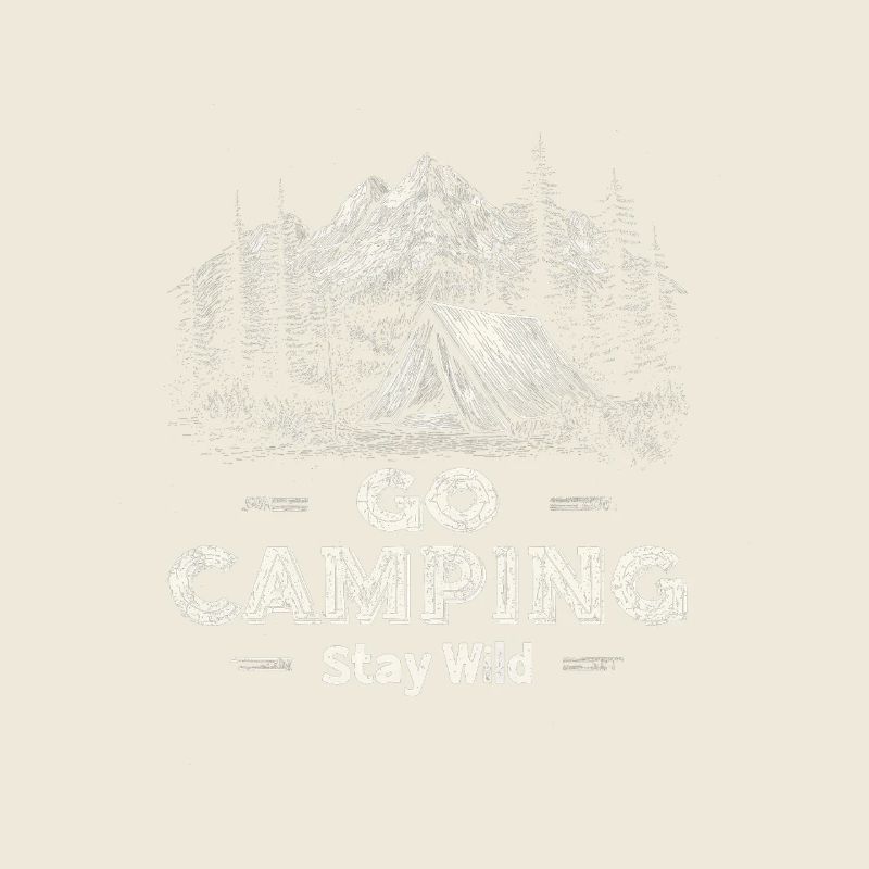 Camping Abenteuer Spruch Go Camping Stay Wild Camp