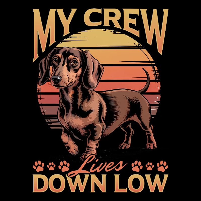 Funny Dog Breed Dachshund