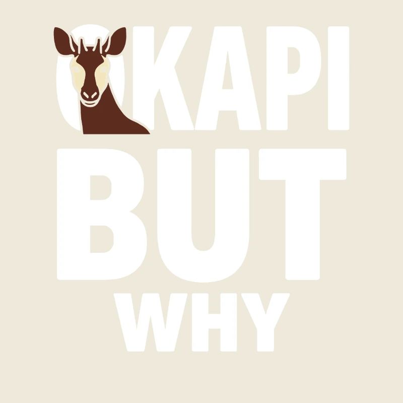 Okapi-liebhaber Okapi-tier Seltene Tierweltliebe